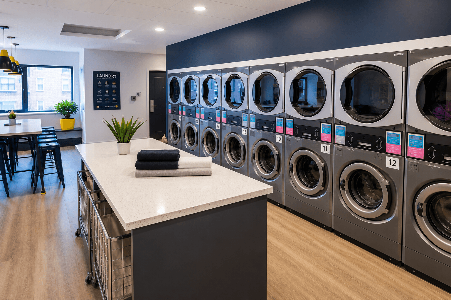 Commercial Laundry Equipment For Student Accommodation